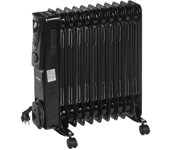 Elektrický Olejový Radiátor Volteno 2500 W Černý