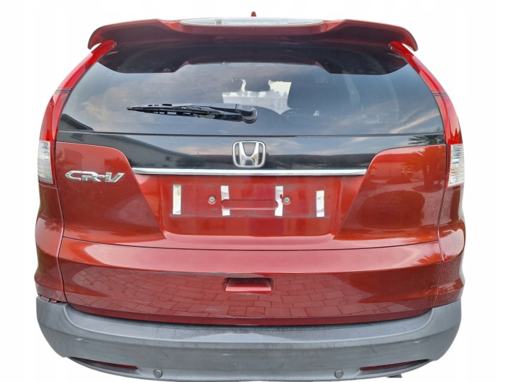 Porte arrière coffre hayon Couvercle Porte coffre hayon HONDA CR-V IV (RM_) R539P Rouge LODZKIE