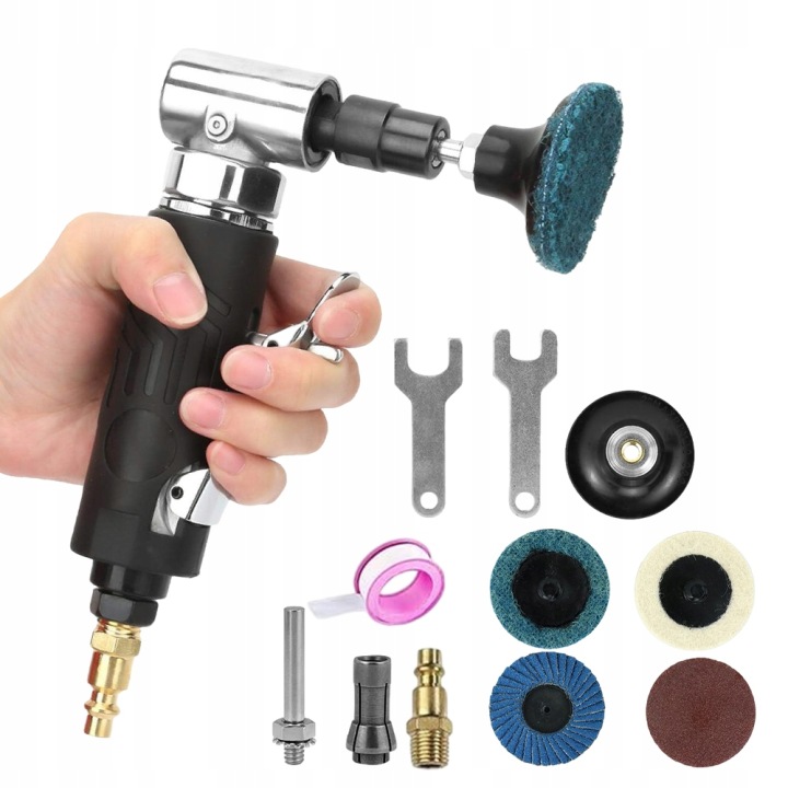 Pneumatický Fázovací Stroj 90 Stupňů Sada 1/4" Pro Řezání