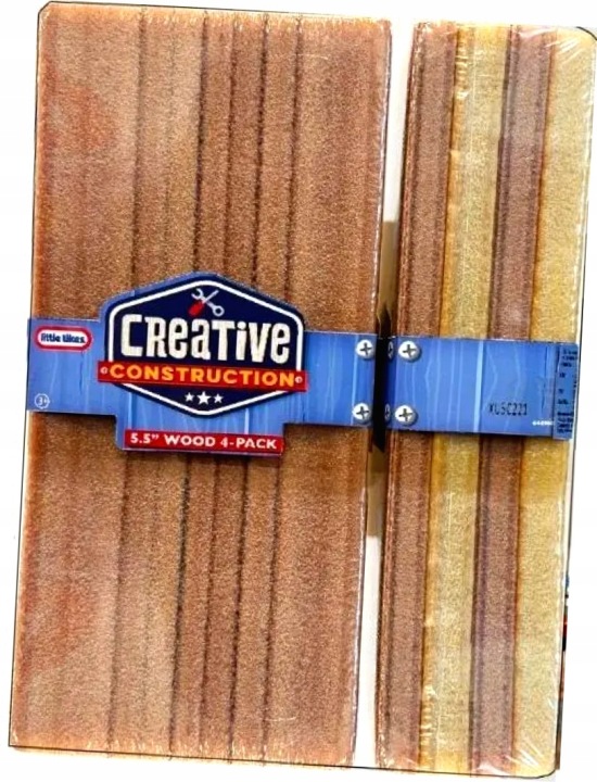 CREATIVE будівельний - WOOD 4 шт., LITTLE TIKES