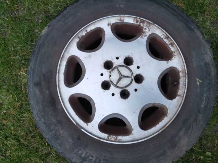 wheel disc aluminium Mercedes W124 et41 5x112 1244011902 7jx15h2