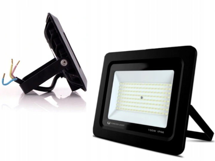Silný halogenový reflektor Vodotěsný Led 100W