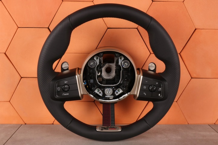 MINI F65 F66 F67 U25 Originale volante JCW GRZANA PALETTE CAMBIO ASYSTENT