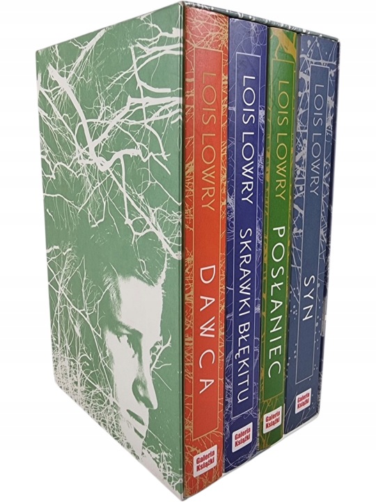 Zdjęcie egzemplarza: Dawca / Skrawki / Posłaniec / Syn / Komplet BOX / Lois Lowry