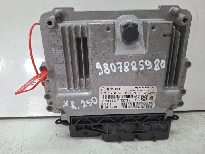 Computer 0281030546 9807885980 9666729580 Citroen Peugeot 1.6 8v EHDI