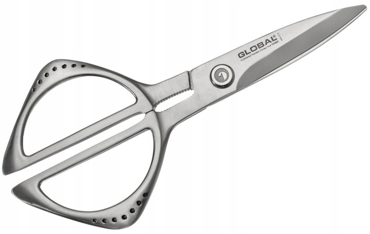 Kuchyňské nůžky Global GKS-210 21 cm, Nerezová Ocel, Mikrozoubky
