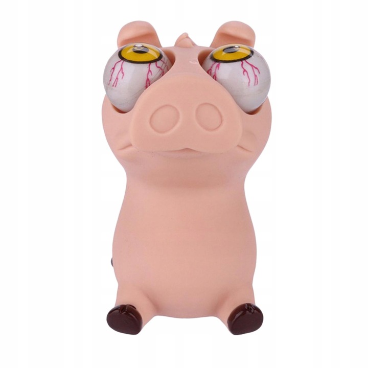 Антистрес Антистрес Toy Eye Popping Animal Large Антистрес Антистрес бежева Свинка — фото 2