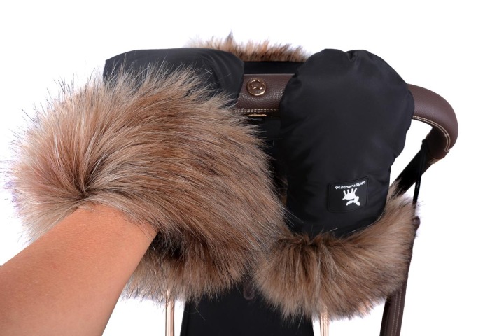 rękawice CottonMoose Муфта для рук Графітовий — фото 3