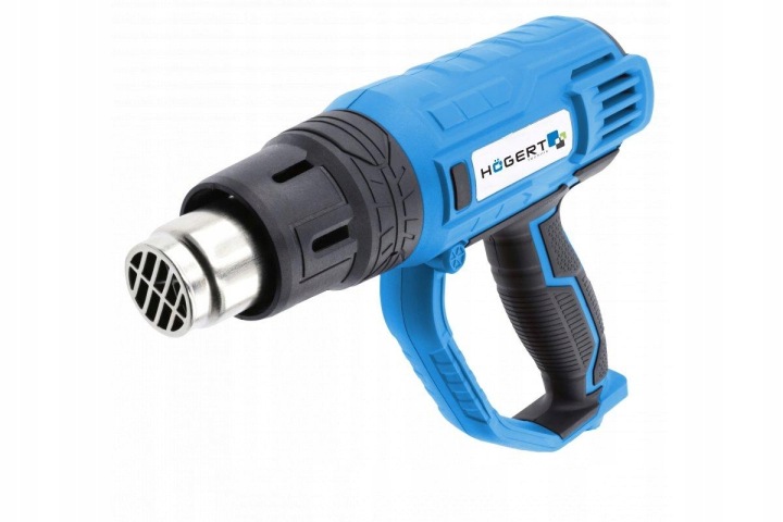 Horkovzdušná Pistole Hogert HT2C551 s výkonem 2000 W