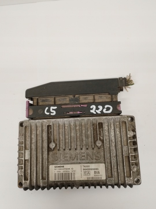 Computer Bedienteil DES MOTORS Citroen C5 9645899980