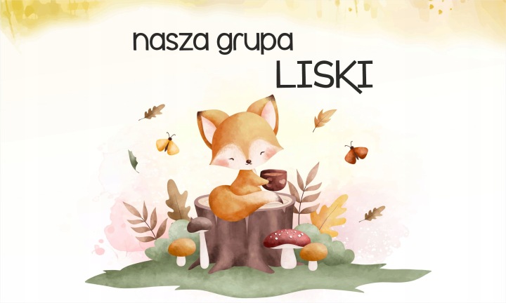 Magnetická podložka na radiátor Ozdobná maska do školky Lišky 60x100