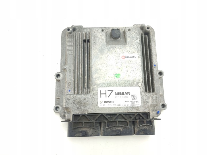 computer control unit of the engine NISSAN QASHQAI+2 J10 1.6 DCI 130KM 23710BB58E