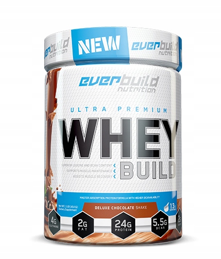Білкова Добавка Everbuild Nutrition Порошок 454 Г, Смак Шоколаду