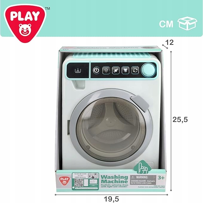 Color Baby S.L. PlayGo Пральна машина Іграшка для Дітей Модель 46899 — фото 2