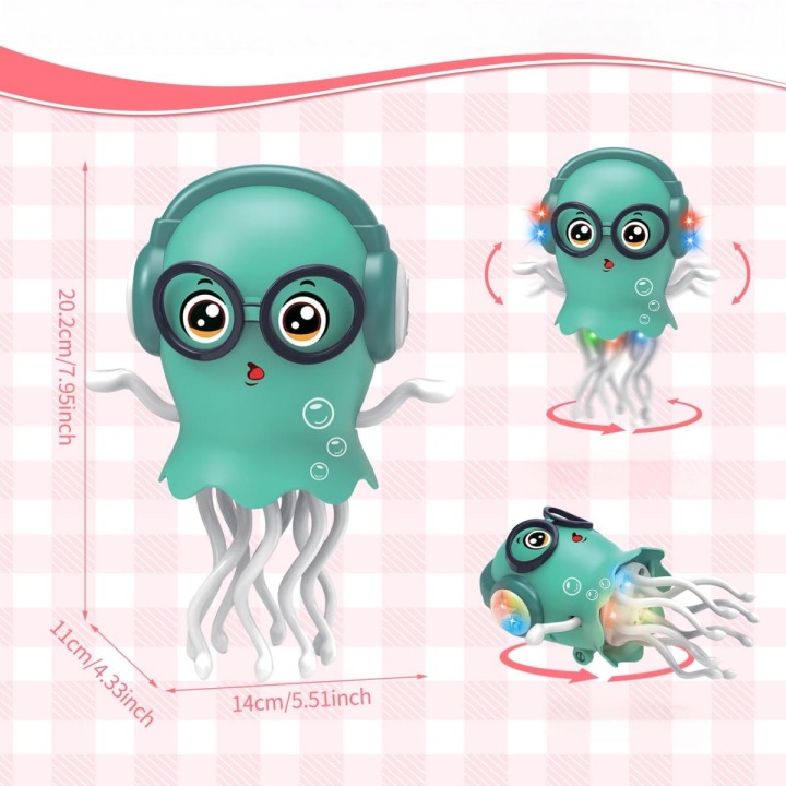 Інтерактивна танцююча восьминіг іграшка для дітей світна squid VIRAL