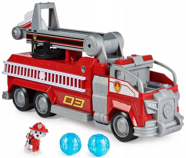 PSI PATROL MARSHALL THE MOVIE WIELKI WÓZ STRAŻACKI POJAZD Rodzaj pojazdu pojazdy z bajek