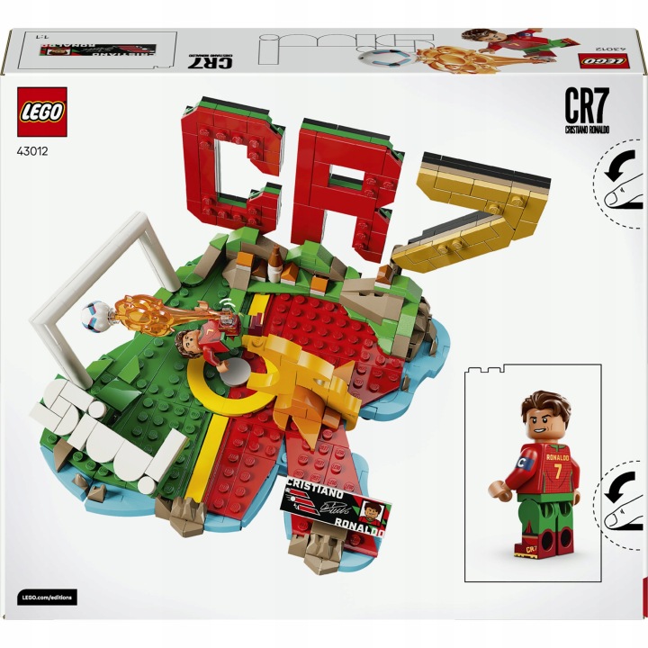 LEGO Editions Футбол 43012 Cristiano Ronaldo футбольні моменти — фото 9