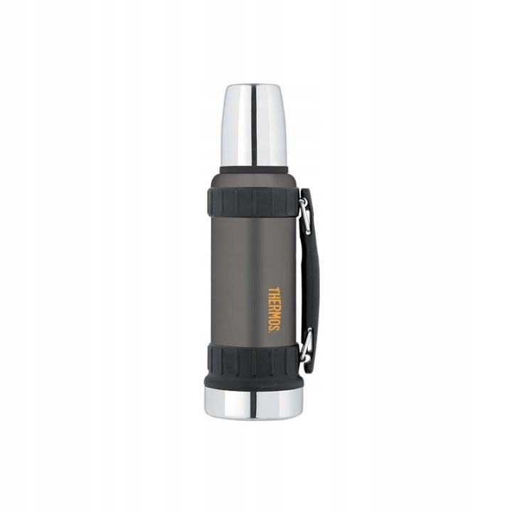 Odolná termoska na nápoje s držákem Thermos 1,2 l