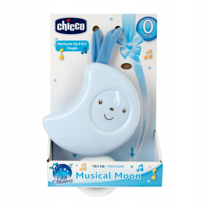 CHICCO музична скринька милий місяць підвіска 0 міс.+ — фото 3
