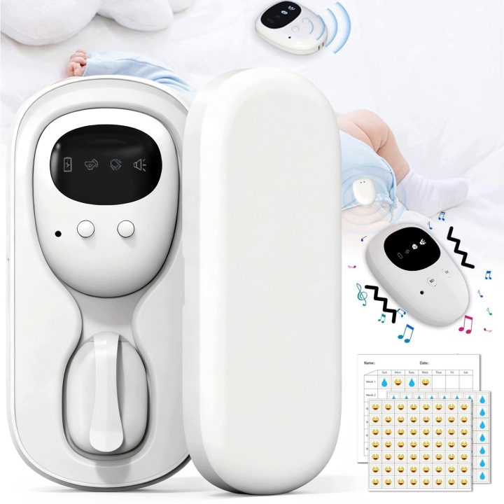 Alarm Na Noční Namáčení Bezdrátový Budík Pro Děti I Dospělé 3 Režimy
