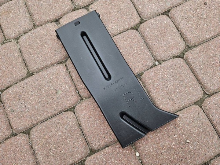 kanal zračni za noge stražnji dio stražnja desna Toyota Camry VIII XV70 87215-33020
