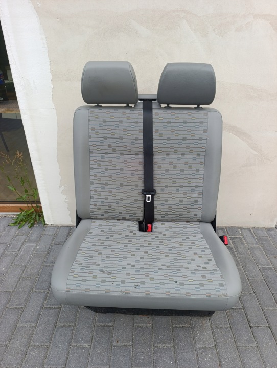 Dwojka eleje VW T5 T5 lift siedzenie podwojne pasazera skladana PALACE
