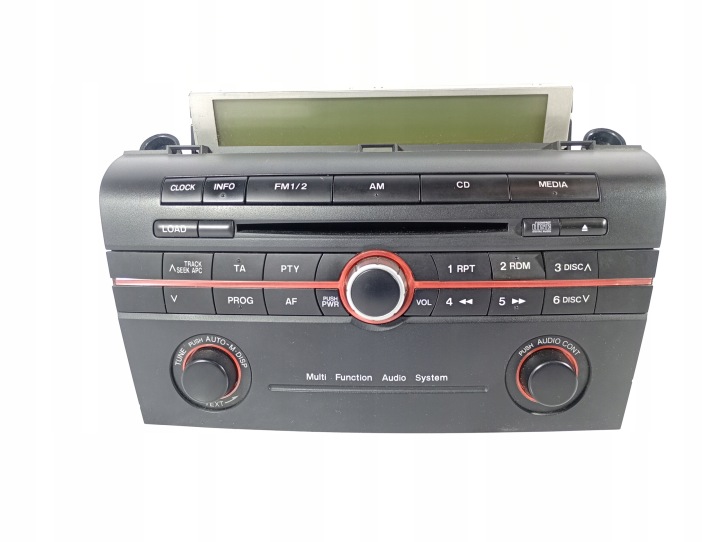 Mazda 3 III 03-09 RADIO CD FABRYCZNE OE BR2B669R0A do zakodowania