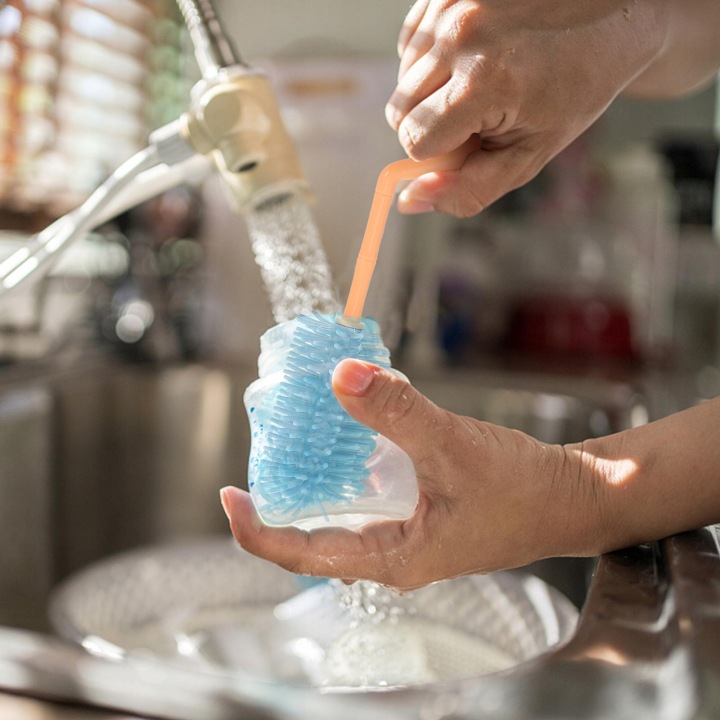 BABY пляшка BRUSH силіконовий 3 шт. невикористані божевільний — фото 12