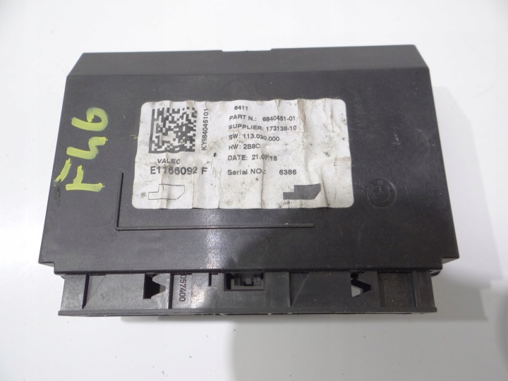 modul řídící jednotka klimatizaci BMW F30 F45 F46 F48 6840451