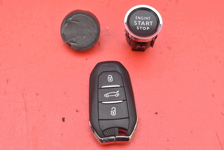 ignition key button 9827205180 PEUGEOT 3008 2 II 1.2 PURETECH 131 KM