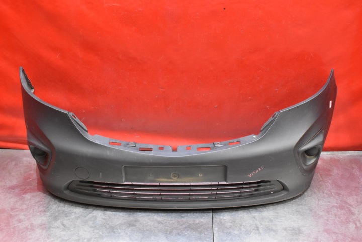 Pare choc Avant Avant Noir OPEL VIVARO 3 III 14-19