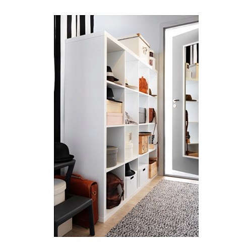 IKEA KALLAX Стелаж білий 147x147 см — фото 5