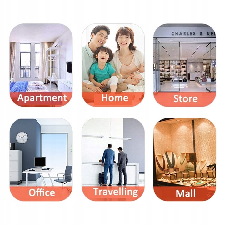 INTELIGENTNY CZUJNIK OTWARCIA DRZWI I OKNA TUYA WIFI KONTAKTRON SMART HOME