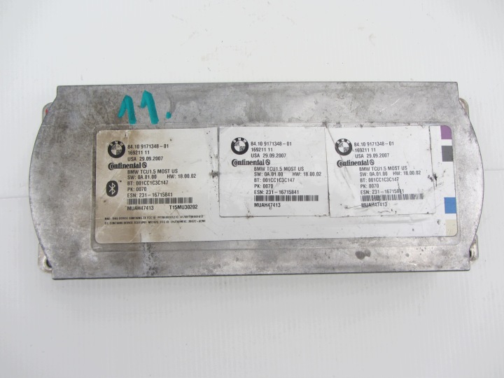 BMW X5 E70 TELEMATIC BLUETOOTH 9165348 E60 GSM E64 upravljačka kompjuter računalo 9149614