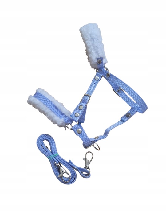 (Поводи,недоуздок для Hobby horse a5 ,чумбур, колір синій — фото 8