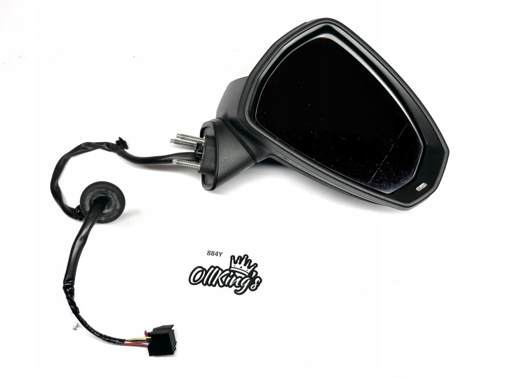 AUDI A3 8V HB 3D LS9R 5PIN UK Destro SPECCHIETTO RETROVISORE Esterne passeggeri