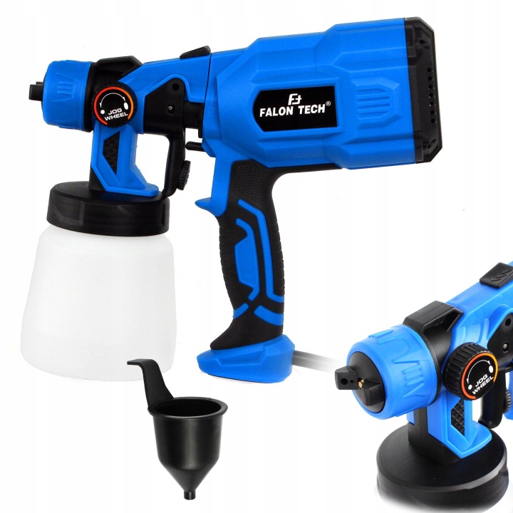 Malířská Pistole Na Malování Stěn 550W 1200 ML Velký Set