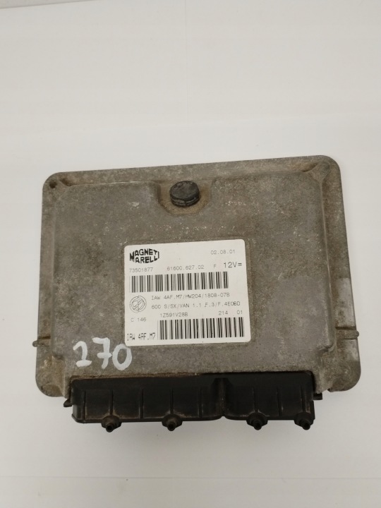 Computer Bedienteil DES MOTORS Fiat Seicento IAW4AFM7