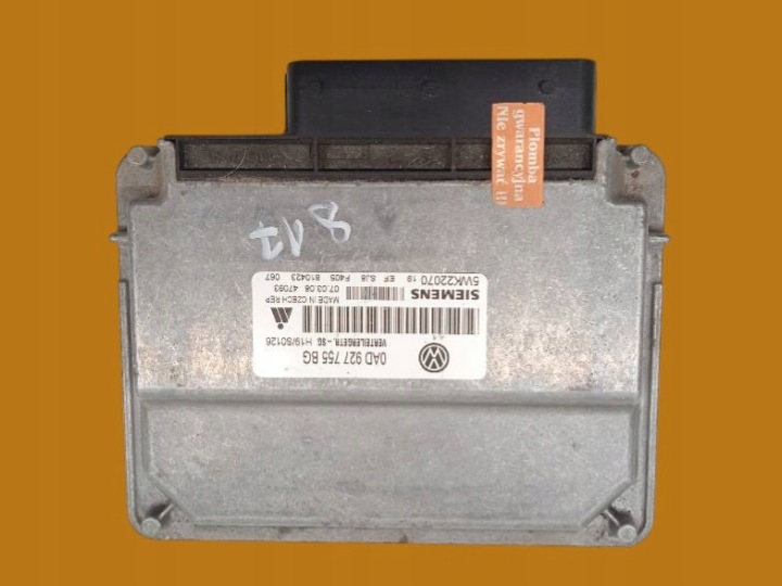 Bedienteil Getriebe 0AD927755BG 5WK22070 VW Volkswagen Touareg und (2002-2010)