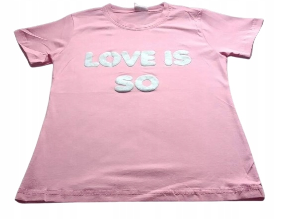 Bluzka t shirt dla dziewczynki bawełniana koszulka krótki rękaw — zdjęcie 43