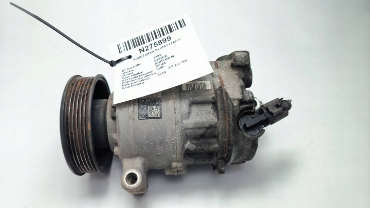 Compresseur Climatisateur air conditionné 5Q0816803D SKODA SUPERB III