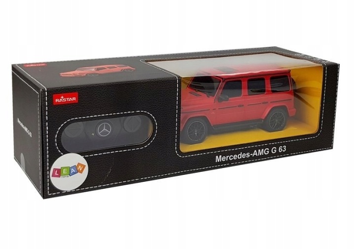Mercedes AMG G63 на радіокеруванні 1:24 червоні — фото 6