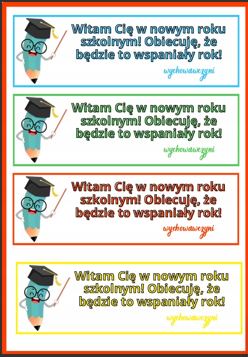 POMOCE DYDAKTYCZNE PDF ROZPOCZECIE ROKU картки роботи класу 1-3 для друку — фото 3
