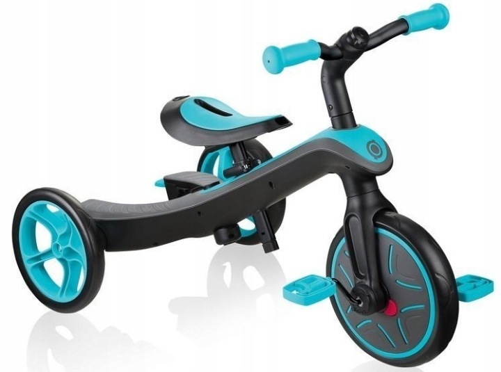 Globber Explorer Trike 4 в 1 Велосипед Триколісний Біговий для Дітей Темно-бірюзовий 10 міс.+ (виставковий) — фото 8