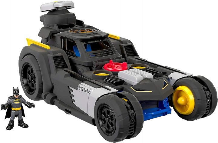 Транспортний засіб з підсвіткою і Звуком Batman робот що їздить GMH33 Fisher-Price (виставковий)