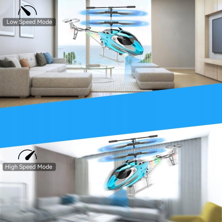 Helikopter Rc З Пультом 2,4 ГГц Гелікоптер Дистанційно Керований З Led, Подарунок — фото 6