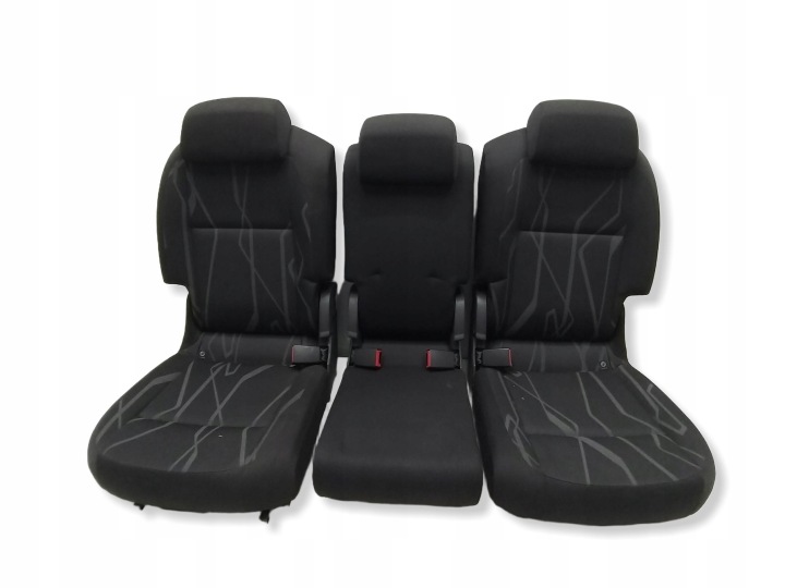 SKODA ROOMSTER seat seats rear part KOMPLET 06-15R