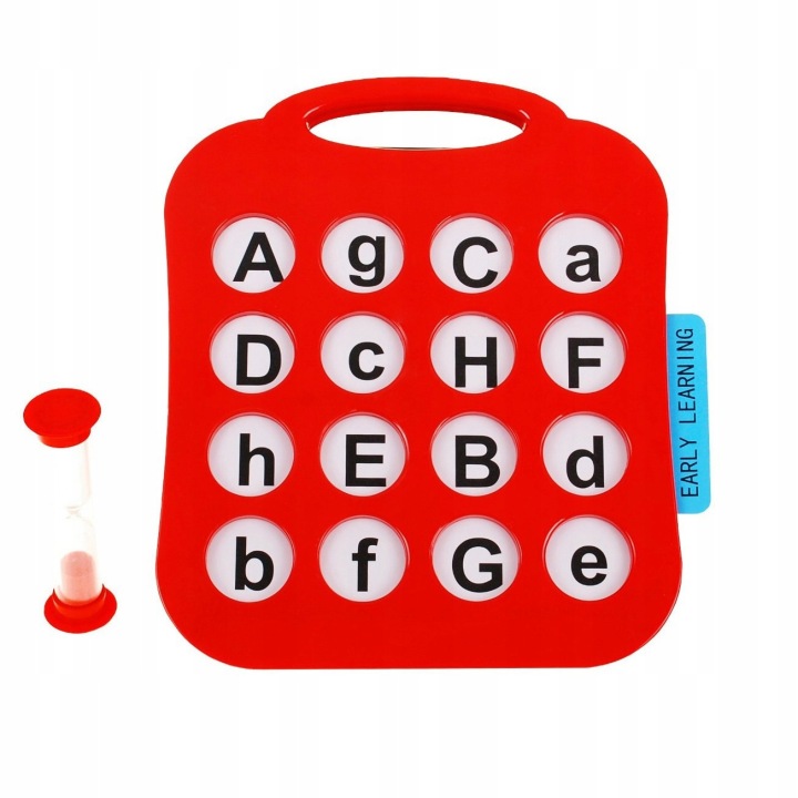 GRA PAMIĘCIOWA RODZINNA MEMORY POŁĄCZ W PARY LOGICZNA NA CZAS 3+ WOOPIE Materiał plastik