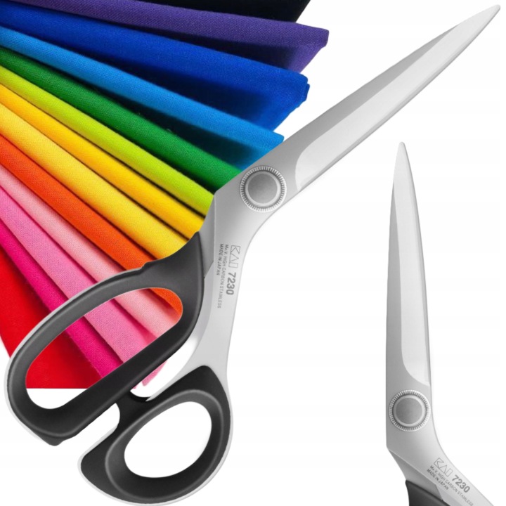 Krejčovské Nůžky Kai Na Textil Japonské Ostré Nůžky Premium 23 CM 7230