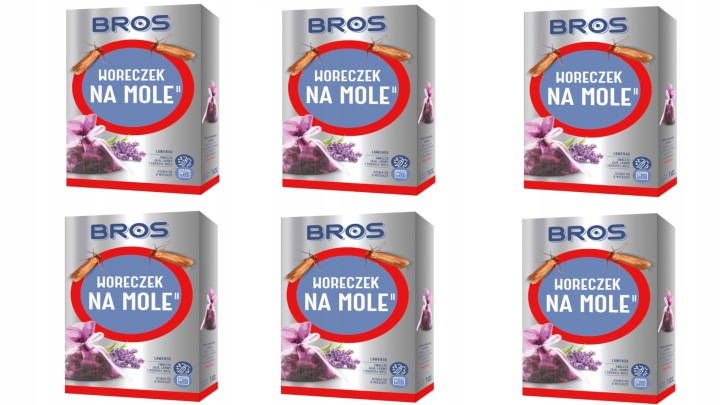 BROS мішечок на кріт одежні для шафи гардероба лавандовий 1 шт. — фото 5